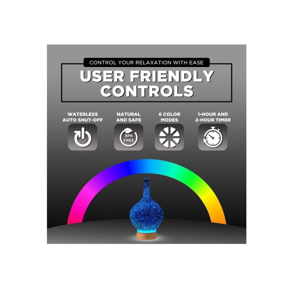 Aromatherapy Essential Oil Diffuser - Picture 3 of 6